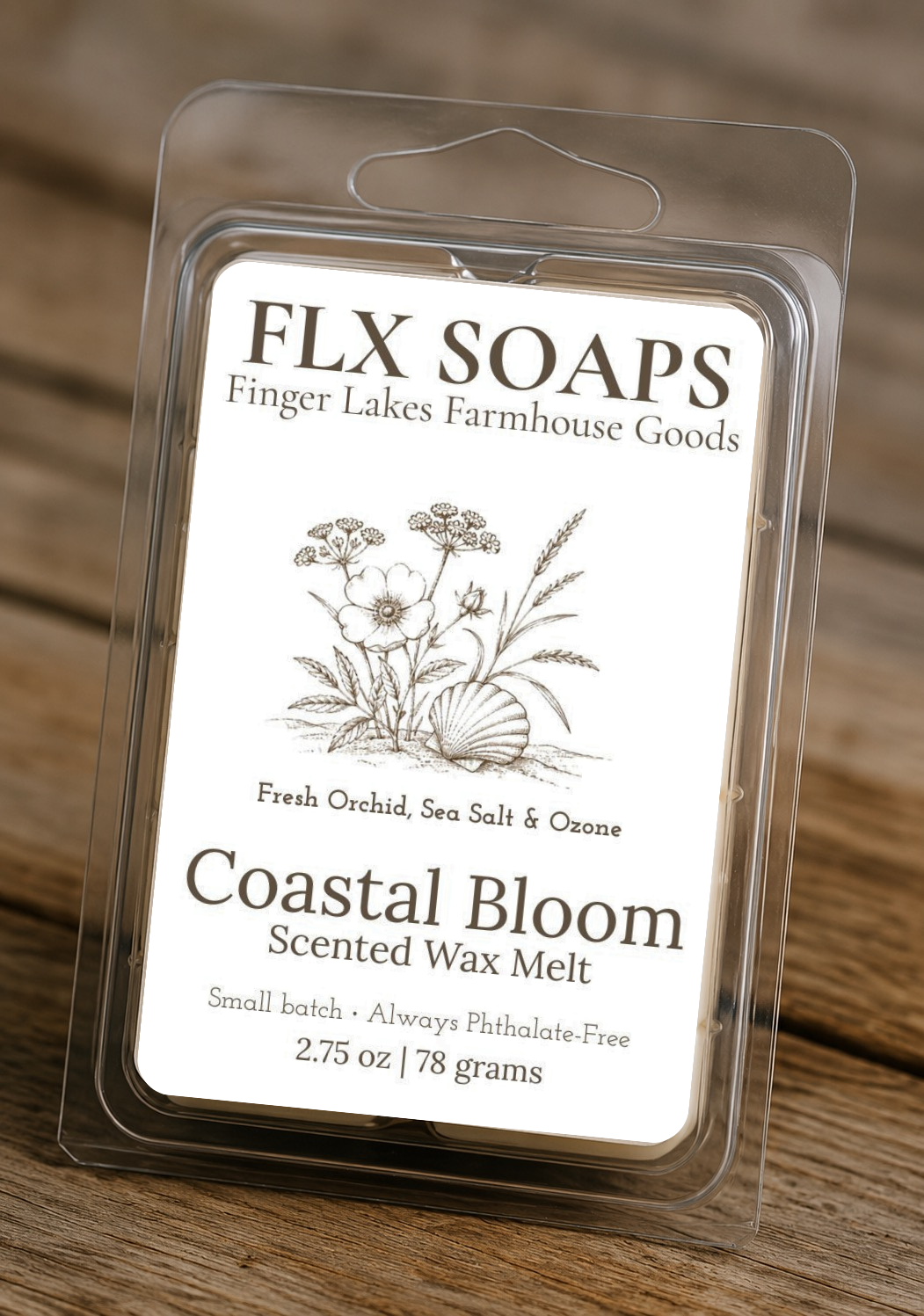 Coastal Bloom Wax Melt