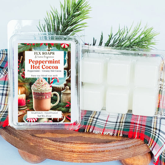 Peppermint Hot Cocoa Wax Melt