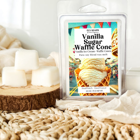 Vanilla Sugar Waffle Cone