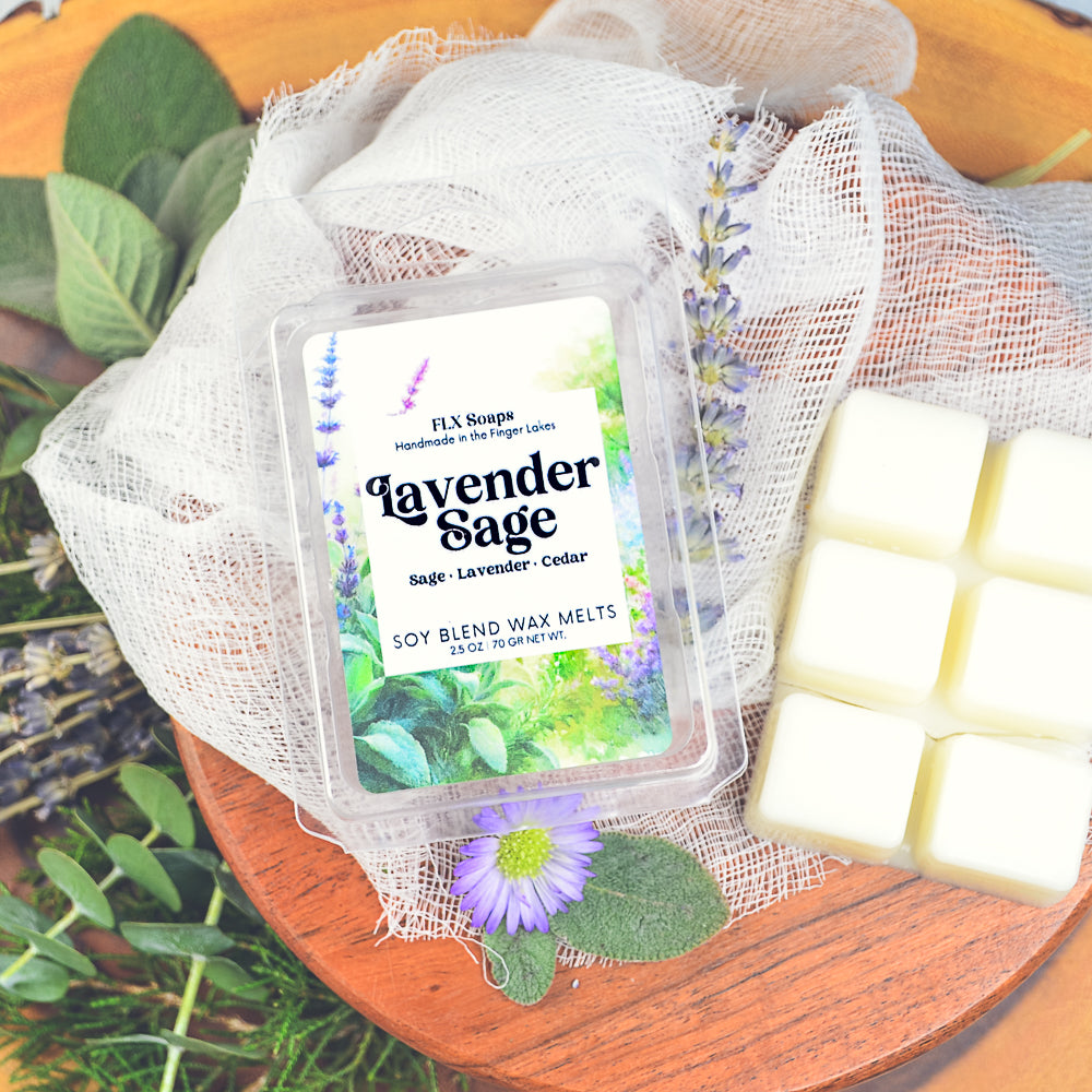 Lavender Sage Scented Wax Melt