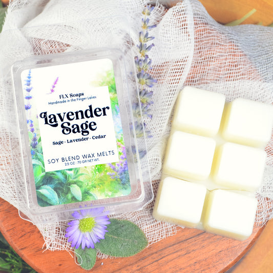 Lavender Sage Scented Wax Melt